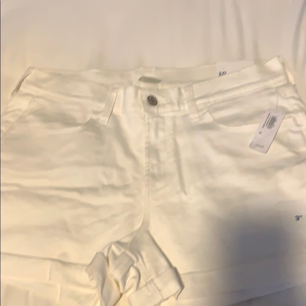 White 3 inch shorts